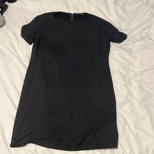 Zara Black Suede Dress - size L